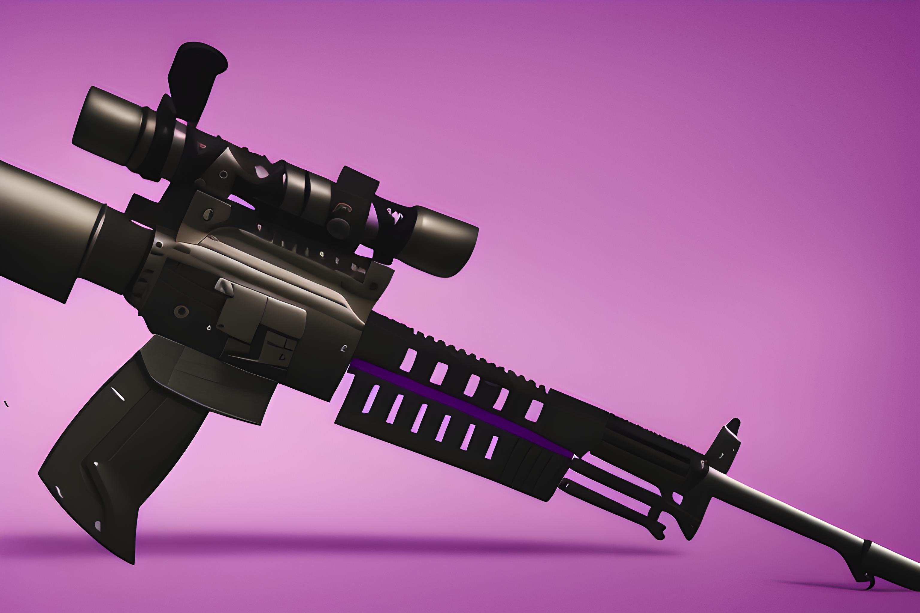 AK-47 Pink wallpaper created by